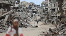 آثار العدوان الإسرائيلي على قطاع غزة - صورة أرشيفية