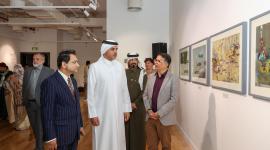 جانب من افتتاح المعرض