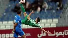 جانب من المباراة