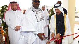 جانب من افتتاح السفارة