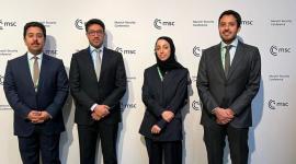 صورة للوفد المشارك في المؤتمر