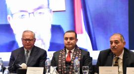 جانب من المشاركة القطرية في المؤتمر