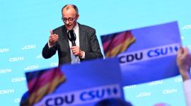 فريدريش ميرتس وسط حشد من أنصاره