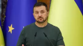 فلاديمير زيلينسكي الرئيس الأوكراني