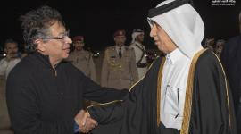 جانب من مراسم المغادرة