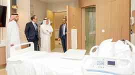جانب من زيارة وزير الصحة