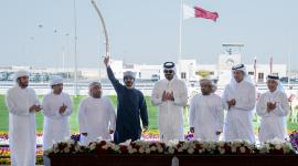 جانب من تتويج الفائزين