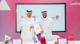 جانب من توقيع الشراكة