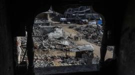 آثار العدوان الإسرائيلي على قطاع غزة - صورة أرشيفية