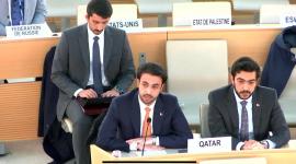 جانب من المشاركة القطرية في الحوار التفاعلي