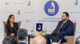 جانب من مشاركة سعادة الوزير في الجلسة