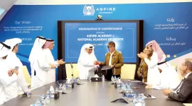 جانب من توقيع مذكرة التفاهم