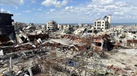 آثار العدوان الإسرائيلي على قطاع غزة - صورة أرشيفية