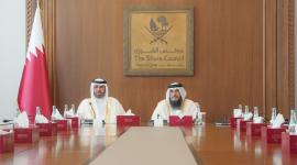 جانب من مشاركة مجلس الشورى في الاجتماع