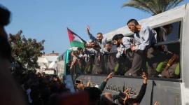 جانب من الإفراج عن الأسرى