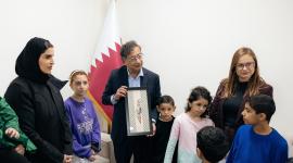 جانب من الزيارة