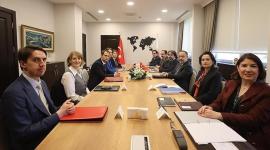 جانب من الاجتماع التشاوري التركي البريطاني