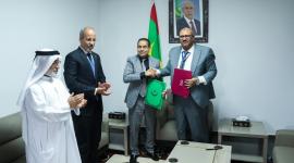 جانب من توقيع الشراكة