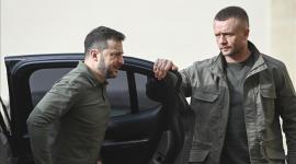 الرئيس الأوكراني فولوديمير​​​​​​​ زيلينسكي