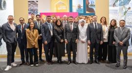 الوفد القطري المشارك في المعرض