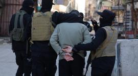 عناصر الأمن السوري تعتقل أحد المتهمين من خلايا حزب الله