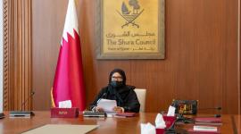 جانب من مشاركة الشورى في الاجتماع