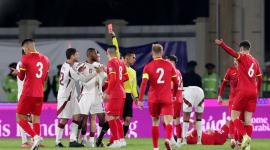 جانب من المباراة