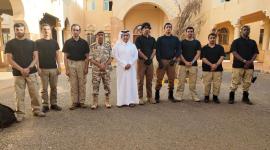 سعادة السفير خلال زيارته مقر سفارة قطر بالخرطوم