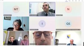 جانب من الندوة الافتراضية