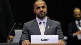 جانب من المشاركة القطرية في الاجتماع