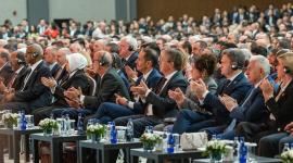 جانب من مشاركة معالي رئيس الوزراء في المنتدى