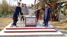 قطر الخيرية تقوم بتركيب 80 مضخة يدوية في المناطق النائية بباكستان