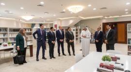 جانب من زيارة الوفد المصري