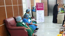 جانب من الخدمات الصحية المقدمة من قطر الخيرية