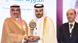 جانب من تكريم  مستشار رئيس غرفة قطر لشؤون العمل