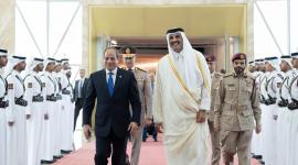 من مراسم الاستقبال