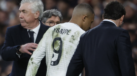 كيليان مبابي وكارلو أنشيلوتي