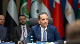 جانب من مشاركة معالي رئيس الوزراء في الاجتماع