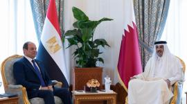 سمو الأمير والرئيس المصري