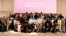 جانب من حفل التخرج