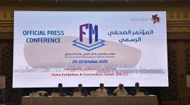 جانب من المؤتمر الصحفي