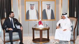 سعادة وزير الدولة للشؤون الخارجية يتسلم الرسالة