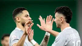 جانب من المباراة