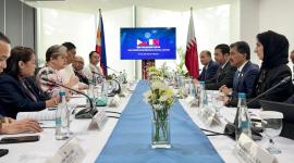 جانب من جلسة المشاورات