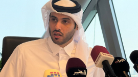 السيد جاسم عبدالعزيز الجاسم الرئيس التنفيذي للجنة المنظمة لبطولات كرة القدم