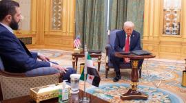 دونالد ترامب وأحمد الشرع