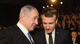 ماكرون ونتنياهو