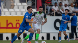 جانب من المباراة