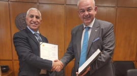 جانب من توقيع مذكرة التفاهم