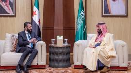 محمد بن سلمان وأحمد الشرع